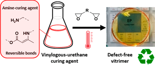 Dynamic Curing Agents for Amine-Hardened Epoxy Vitrimers with Short (Re)processing Times